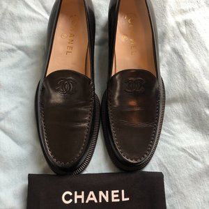Vintage Chanel Loafers --  Perfect Condition